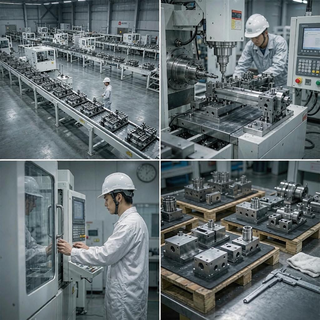 制造业案例 - 结构化呈现产能/精度/交付能力